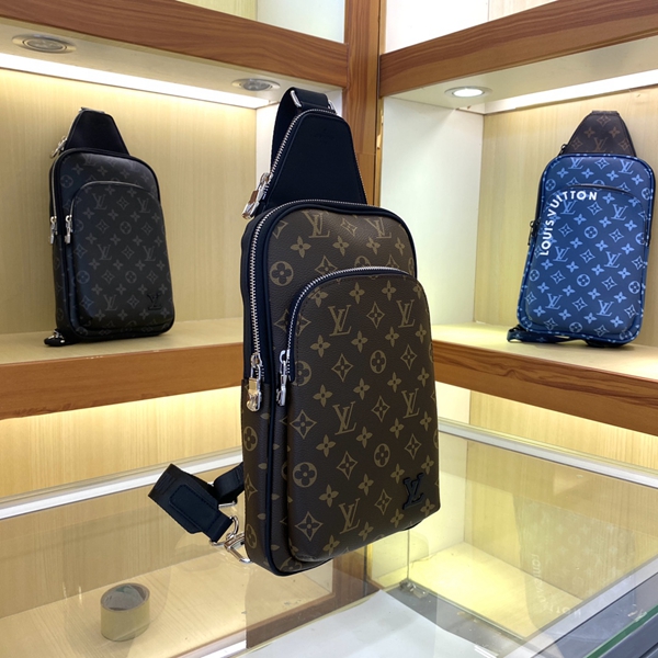 ルイヴィトンバッグ素材ディテール